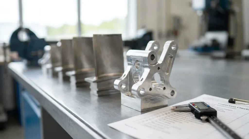 Aerospace Machining Inspection Documentation Guide